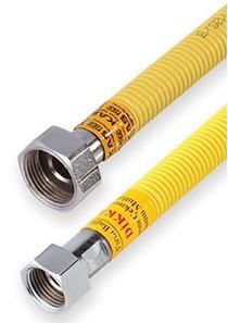Шланг для газа KAS D. 1/2" FI/FI Д=150 см