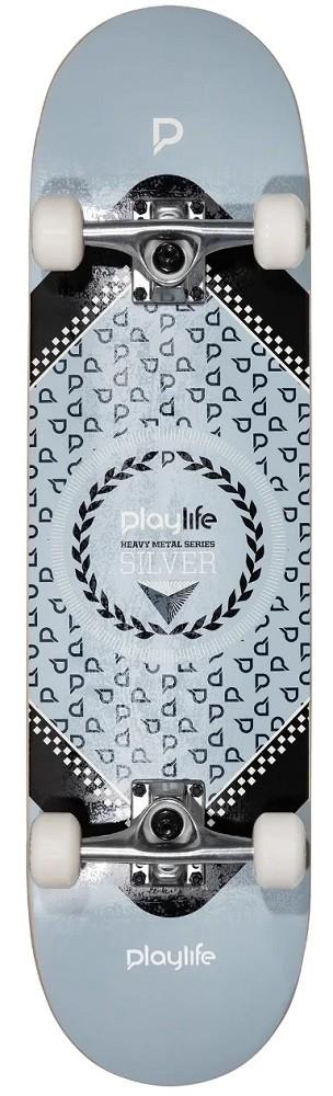 Скейтборд Playlife Silver 31x8 (880278)