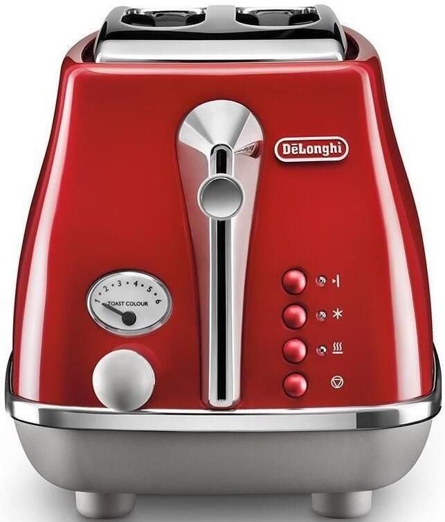 Toaster DeLonghi CTOC2103.R Icona Capitals