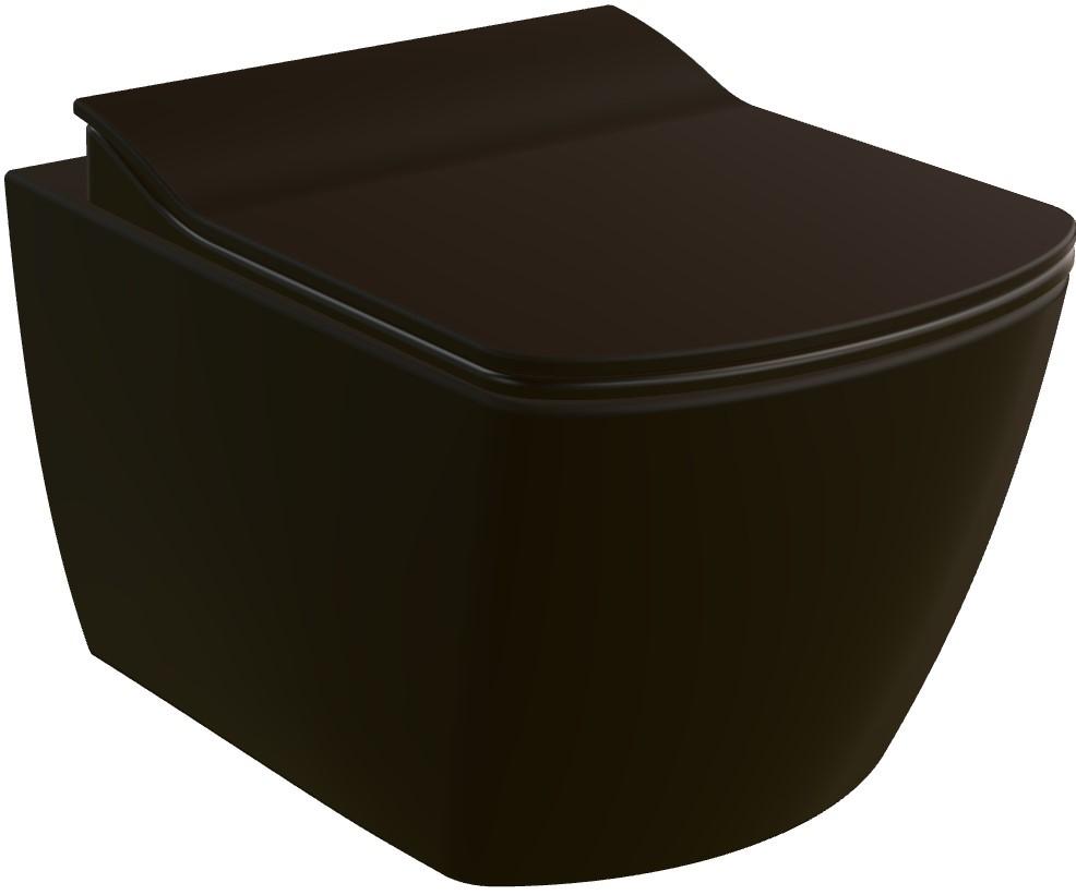 Vas WC Creavit Elegant EG321-11KK /KC1103.01.2100E Coal Black