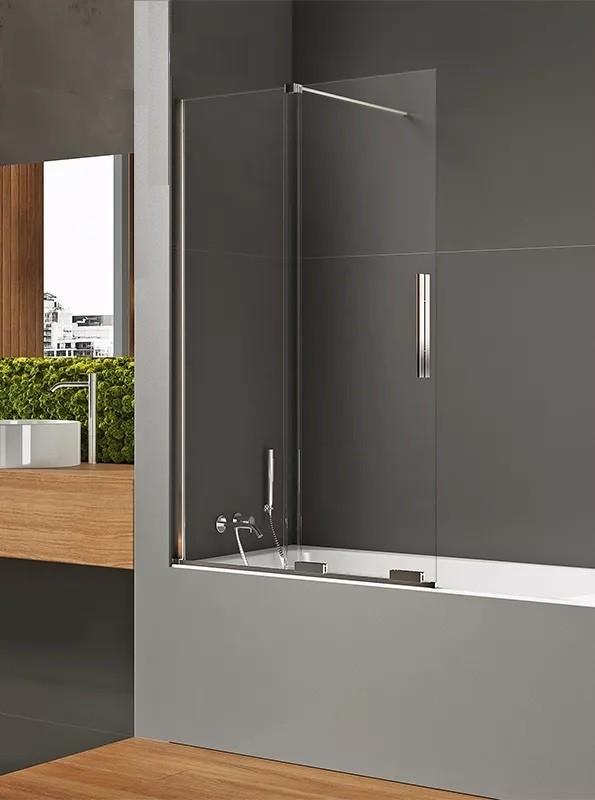 Перегородка для ванны New Trendy Smart 100×150 EXK-4096