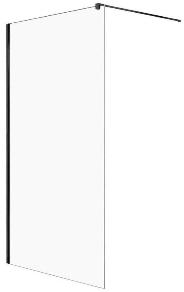 Paravan de dus New Trendy Velio Black D-0145B 120x200x8mm (18447)