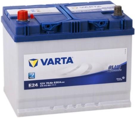 Аккумулятор Varta Blue Dynamic E24 70Ah 630A