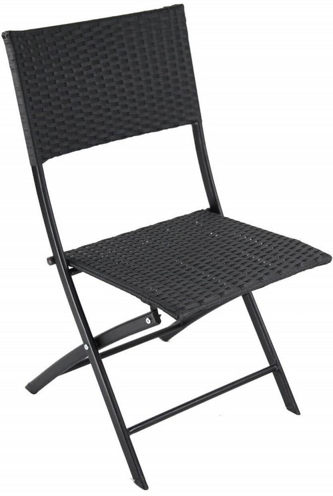 Scaun terasa Sonmez Panama Rattan Black
