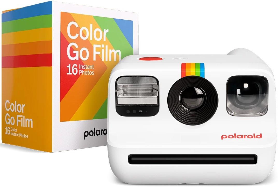 Фотоаппарат моментальной печати Polaroid Instant Camera GO Gen 2 Everything Box + Color Films 16 Sheets White