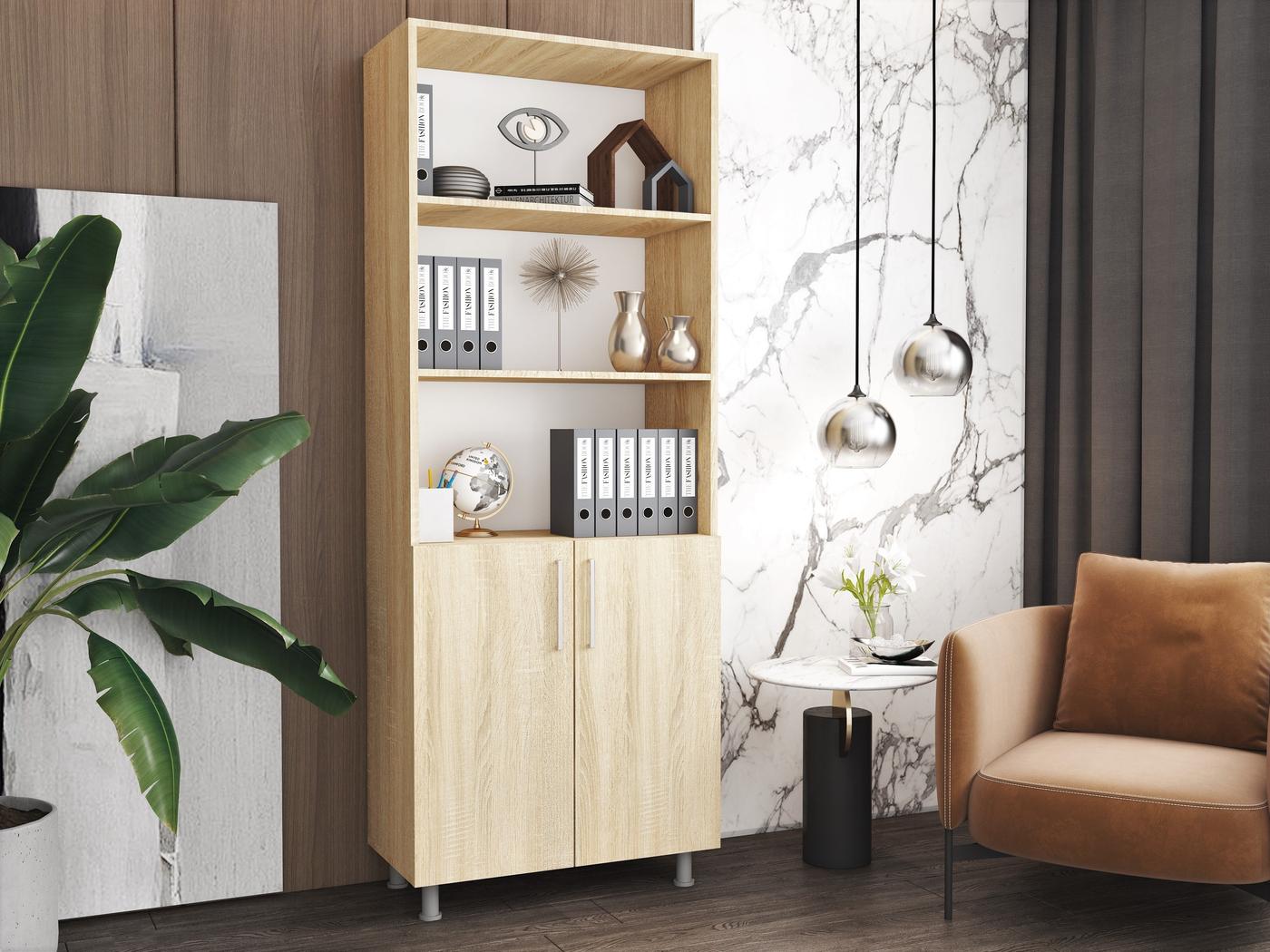 Dulap Mobildor Lux Flex-Box (80x40x210H cm) Stejar Sonoma