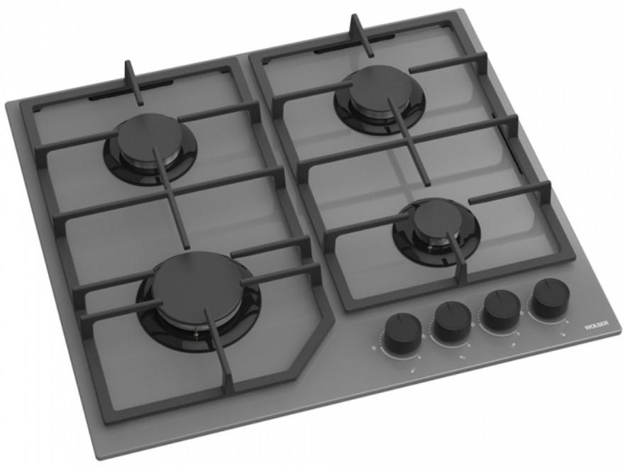 Plita pe gaz incorporabila Wolser WL-F 6407 GREY GL FFD