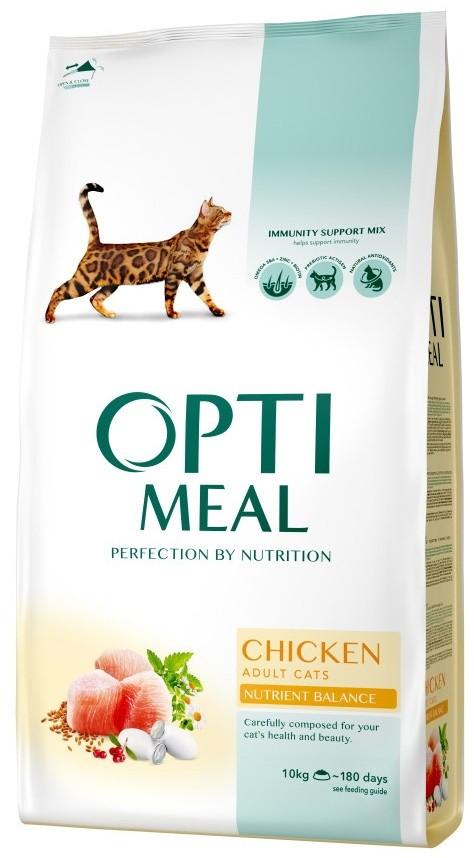 Hrana uscata pentru pisici Optimeal Cat Chicken 4kg