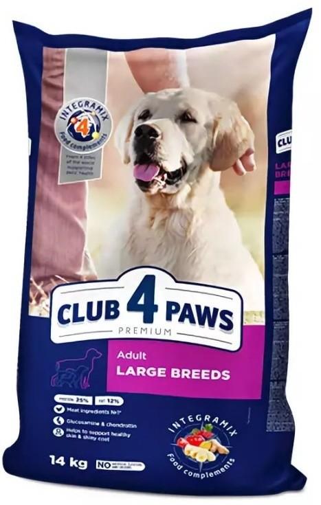 Сухой корм для собак Club4Paws Premium Large Breeds 14kg