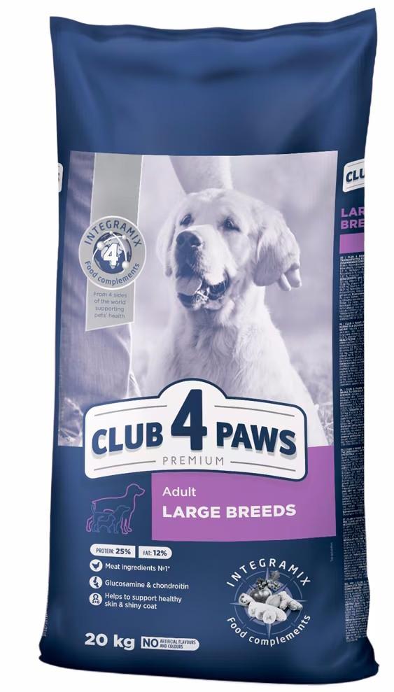 Сухой корм для собак Club4Paws Premium Large Breeds 20kg