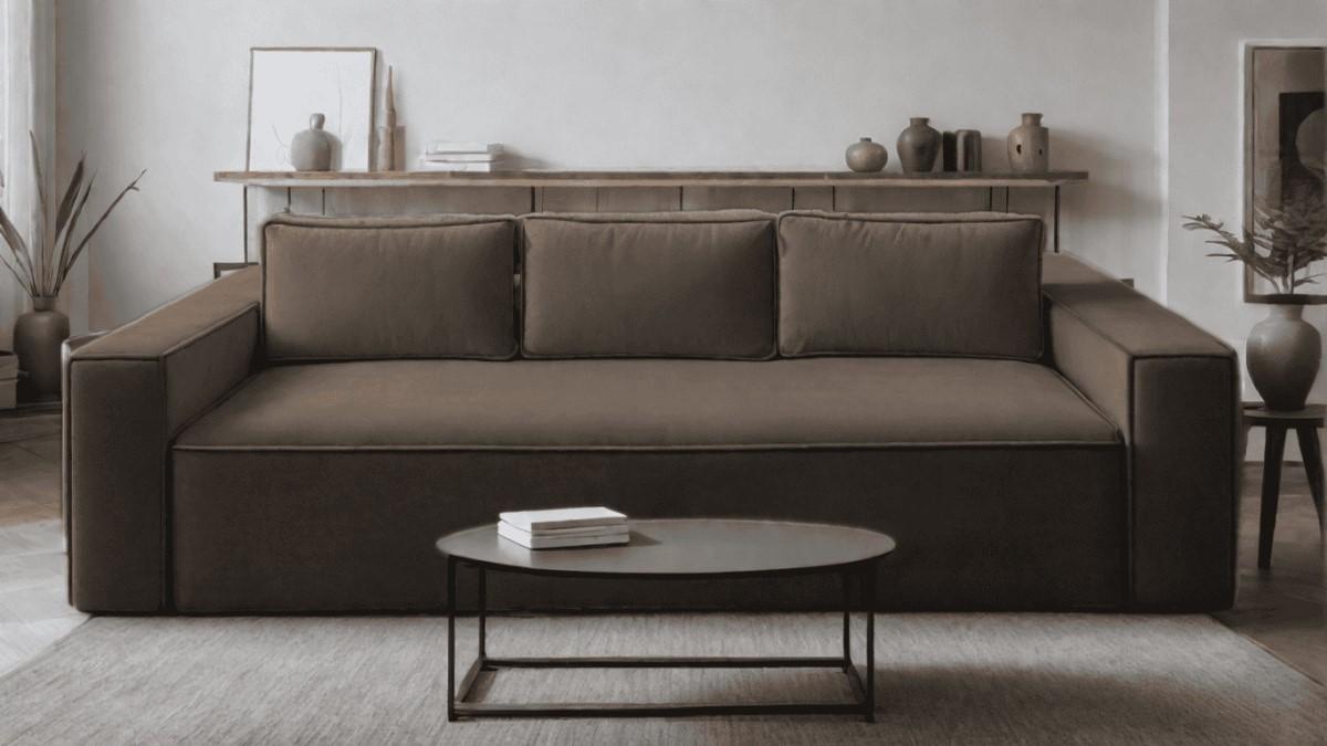 Диван PS LOFT-Premium Коричневый