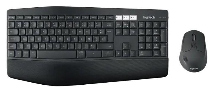 Набор Клавиатура + Мышь Logitech Wireless MK850 Curved Black