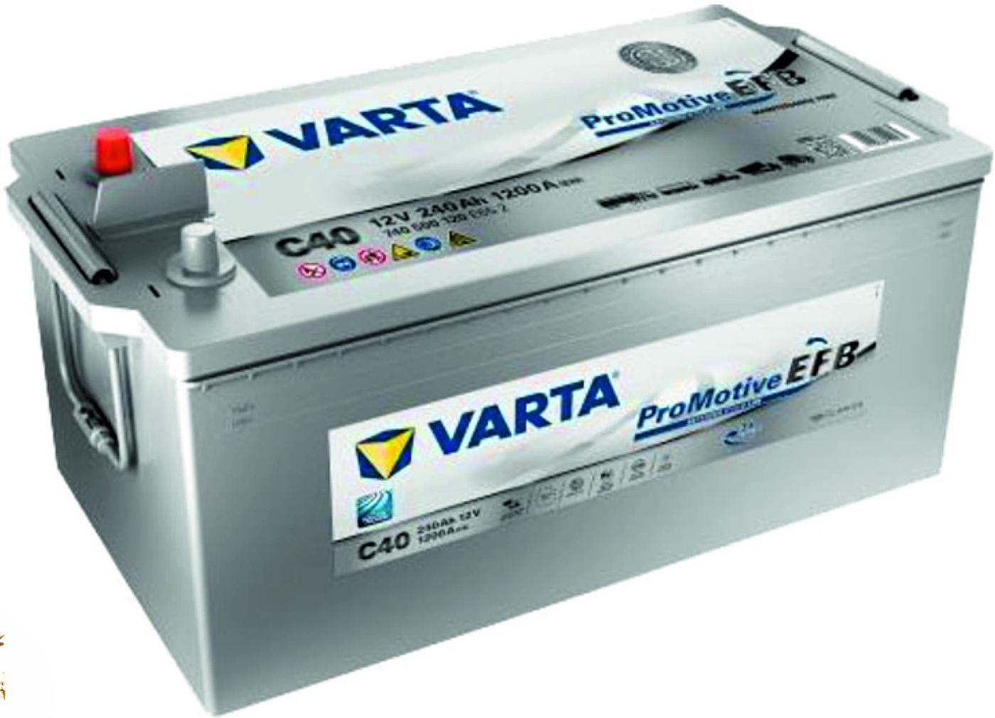 Аккумулятор Varta 240 Ah ProMotive EFB (C40)