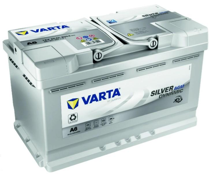 Аккумулятор Varta 80 Ah AGM A6