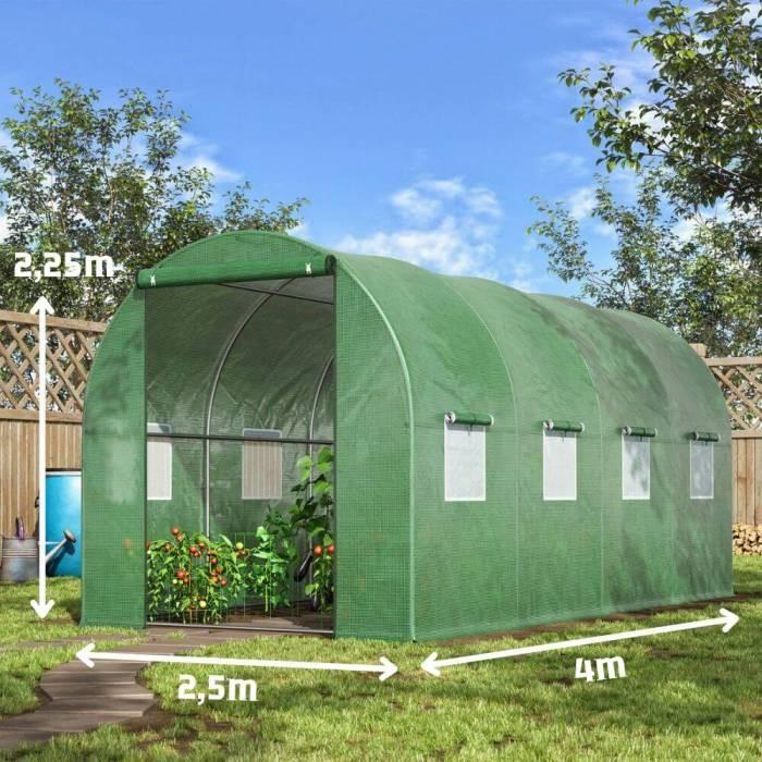 Теплица Tehno Ms 4x2.5x2.25m / Ø26mm / 2 uși