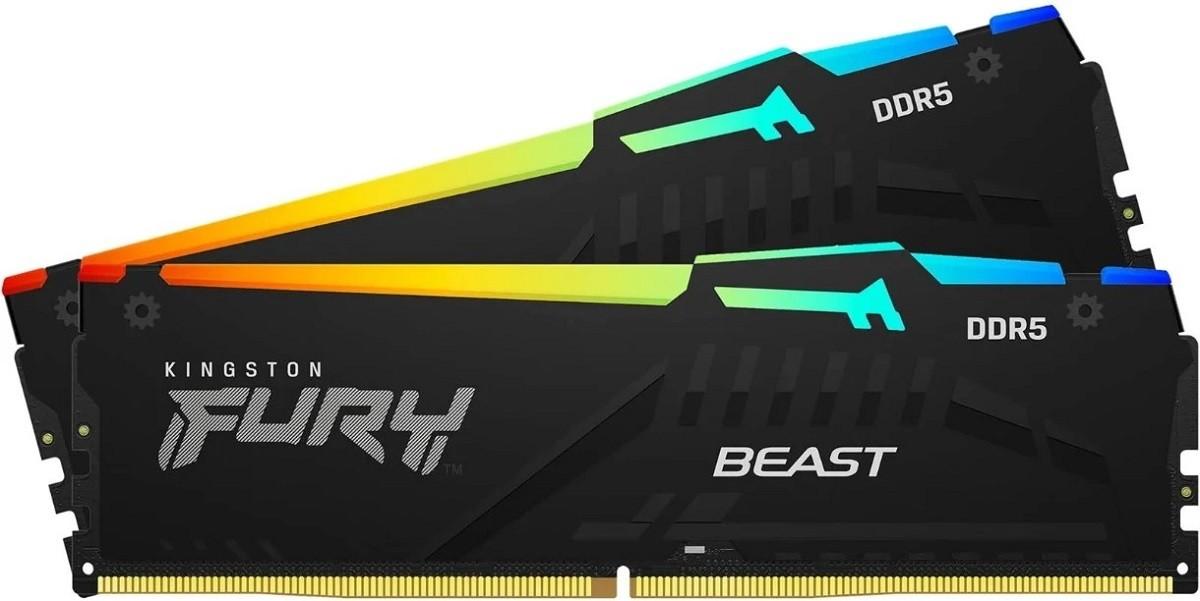 Memorie operativa RAM Kingston FURY Beast RGB EXPO 16GB (KF560C36BBEAK2-16)