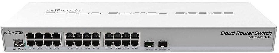 Оборудование Wi-Fi MikroTik CRS326-24G-2S+RM
