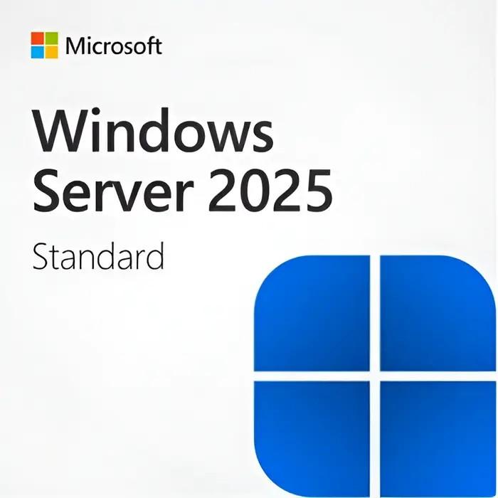 Sistem de operare Microsoft Windows SVR Std 2025 64 de biți DSP OEI DVD 16 nuclee Rusă (EP2-25196)