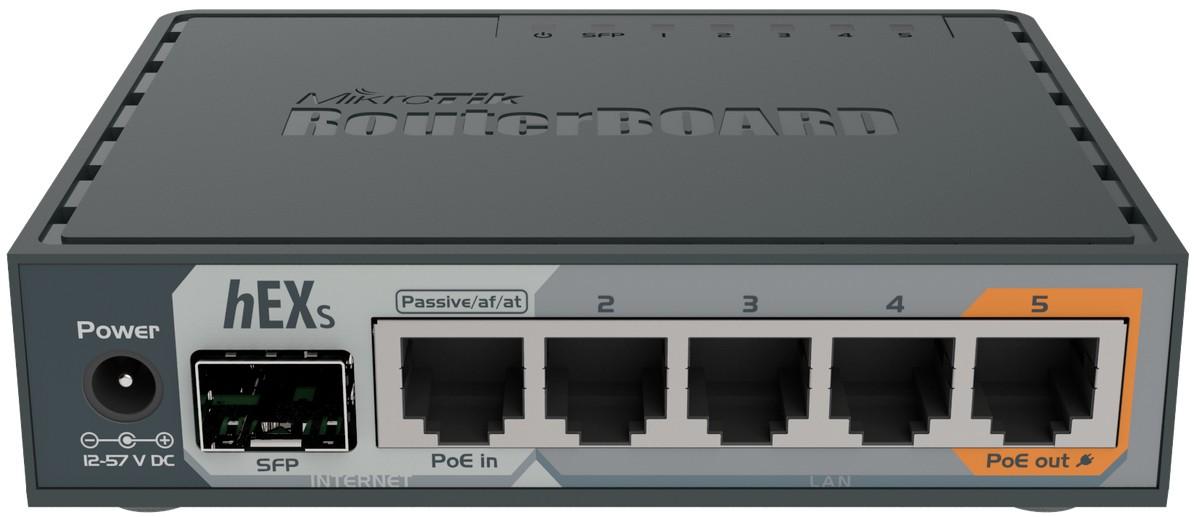 Маршрутизатор MikroTik hEX S (RB760iGS)