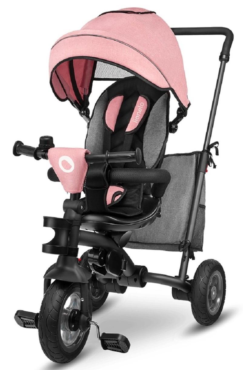 Трицикл Lionelo Tris Candy Rose Grey