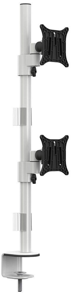 Кронштейн для монитора Multibrackets M VESA Deskmount Officeline Dual Vertical White