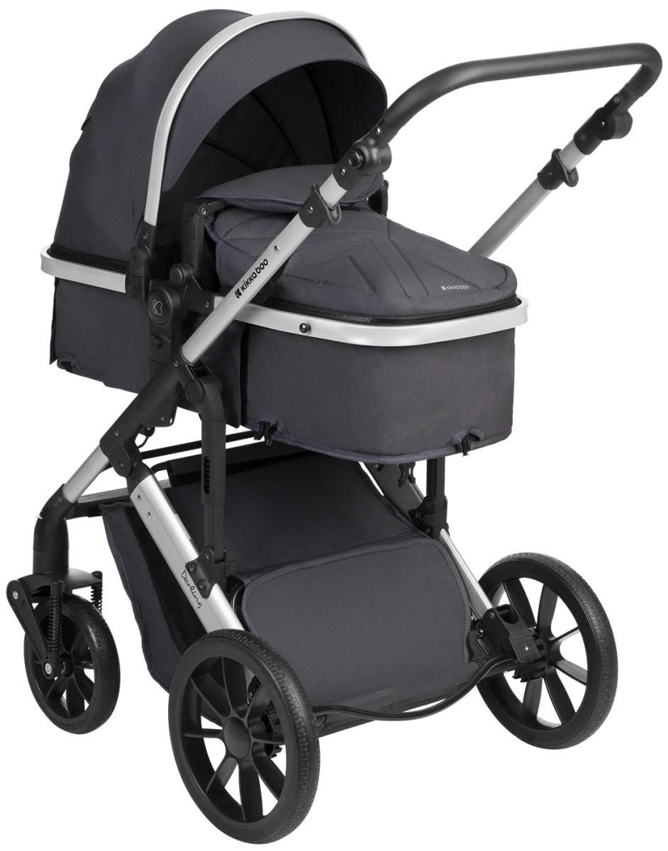 Коляска 3 в 1 Kikka Boo Darling Dark Grey