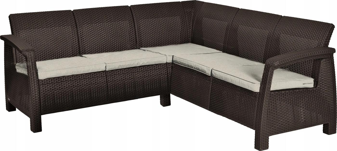 Диван для дачи Keter Corfu Relax Brown (258950)