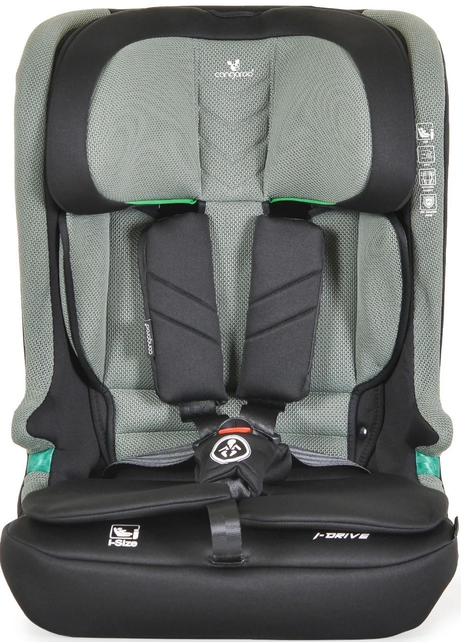 Детское автокресло Cangaroo iDrive Phantom Green