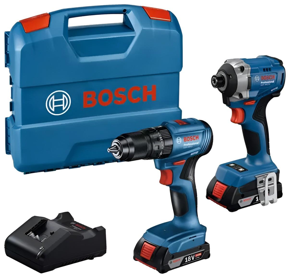 Набор электроинструментов Bosch GDR 18V-215 + GSB 185-LI (B06019N2024)