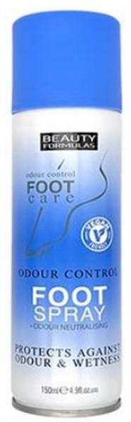 Deodorant pentru picioare Beauty Formulas Foot Care Blue