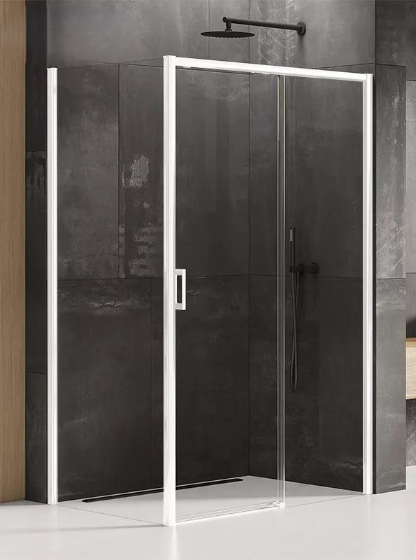 Cabina de dus New Trendy Prime White R Quadrant 120x90x200 Hinged D-0405A/D-0220B (17212)