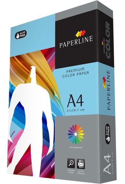 Цветная бумага для принтера Paperline BLUE 180