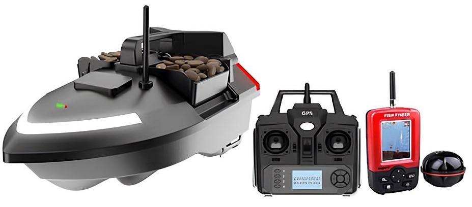 Прикормочный кораблик Flytec V020 с Эхолот