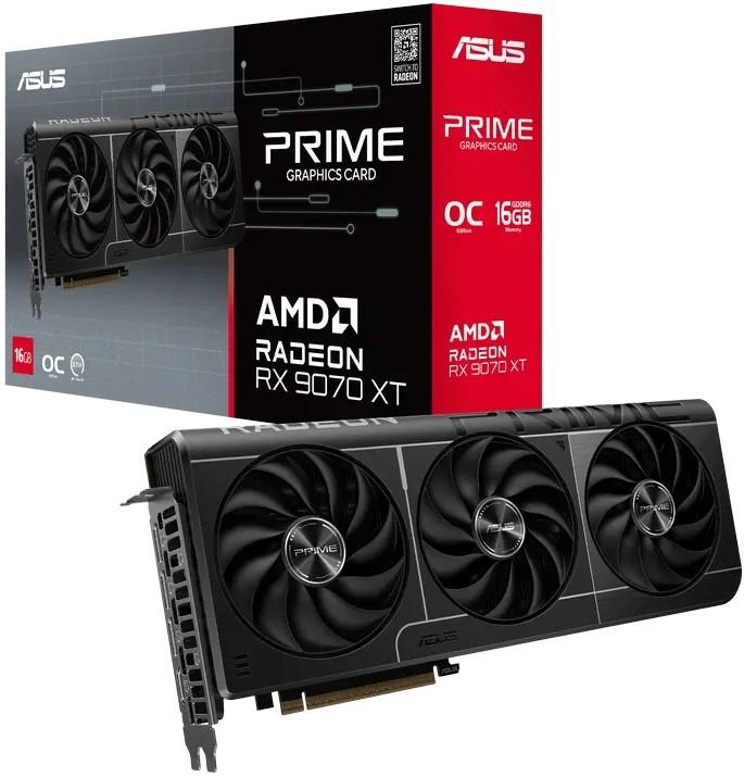 Видеокарта Asus PRIME-RX9070XT-O16G