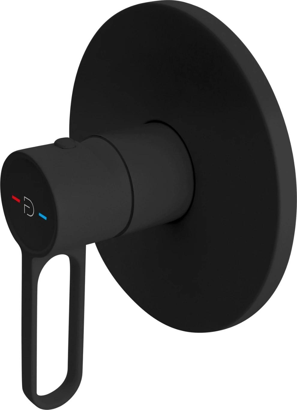 Смеситель для душа FDESIGN Zaffiro Black FD1-ZFR-7PA-22 (18141)