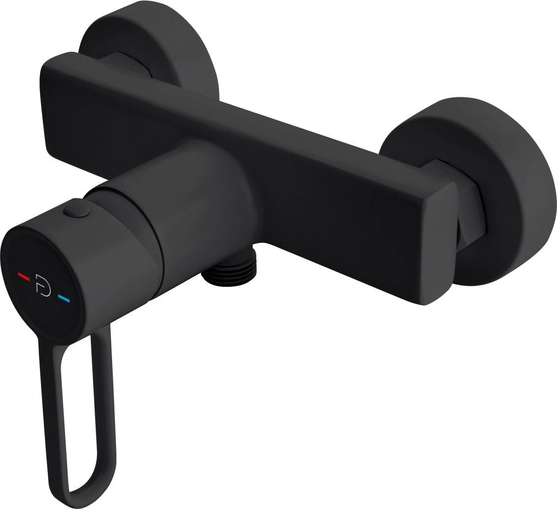 Смеситель для душа FDESIGN Zaffiro Black FD1-ZFR-7-22 (18139)