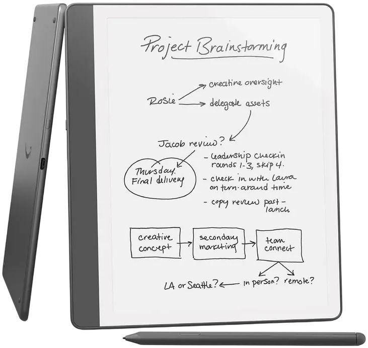 Электронная книга Amazon Kindle Scribe (1st Gen) 2024 Tungsten Grey