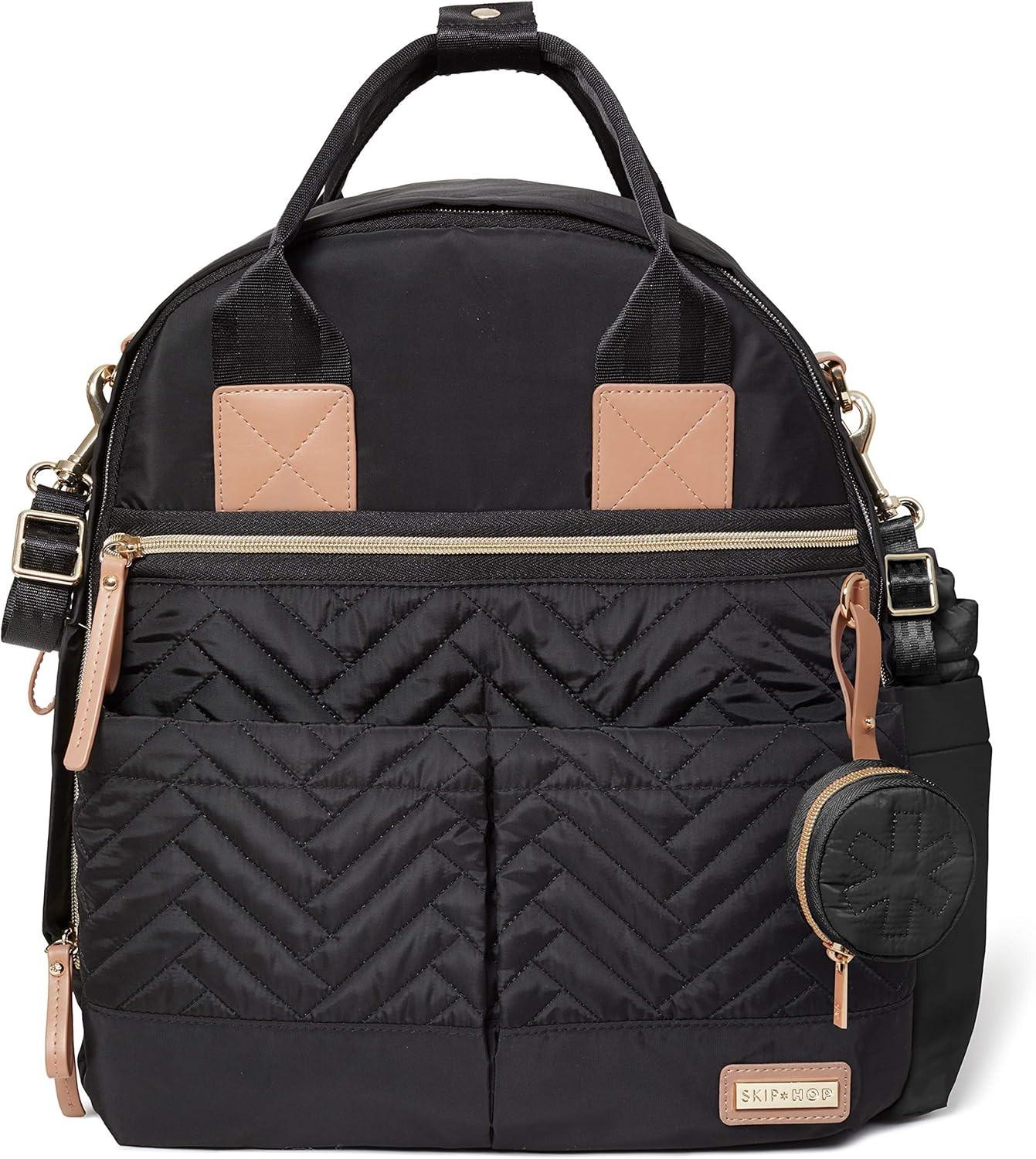 Сумка для мамы Skip Hop 6in1 Black Suite