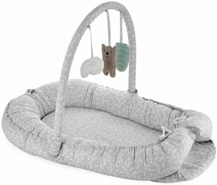 Гнездо для новорожденных BABYJEM Between Parents Gray