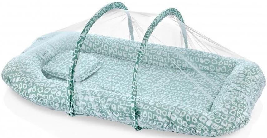 Гнездо для новорожденных BABYJEM Sleep Safe Green