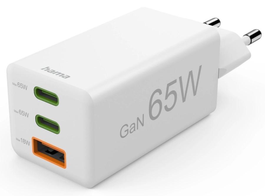 Incarcator telefon Hama Quick Charge 65W White (201996)