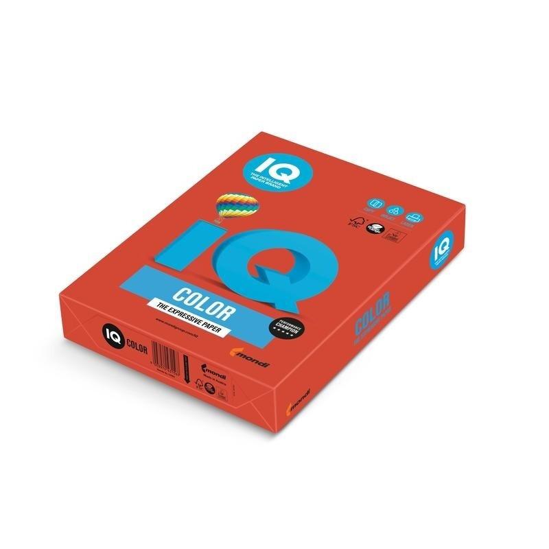 Hirtie colorata imprimanta IQ-Color A4 Coral Red, 80 g/m2, 500 coli CO4480