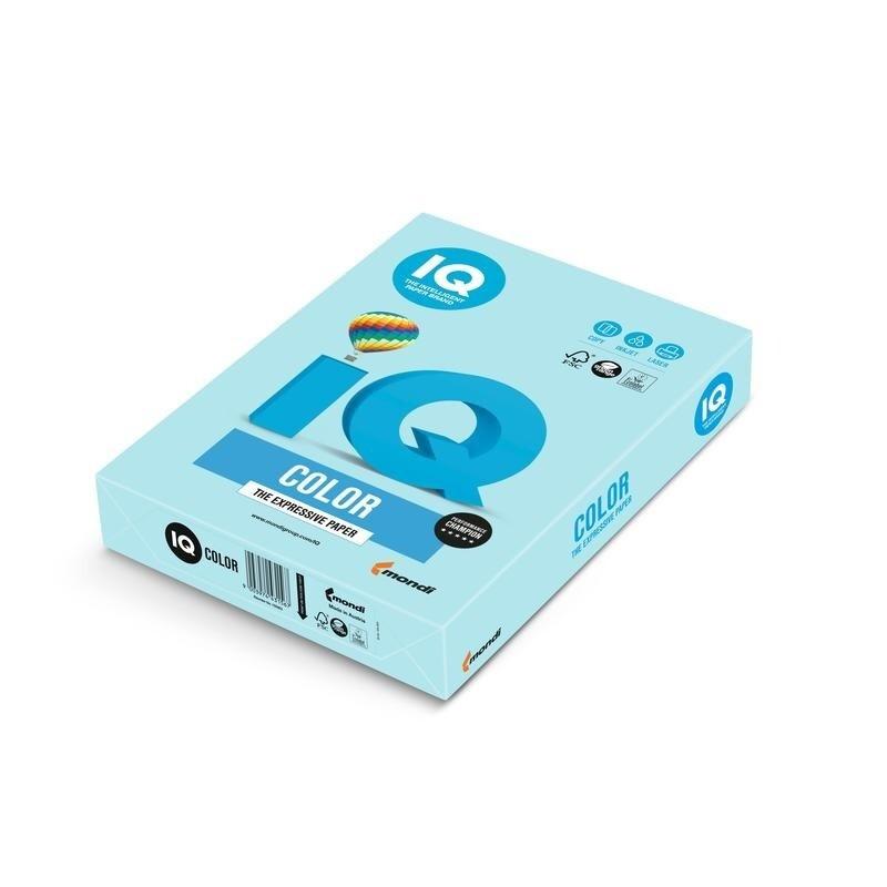 Цветная бумага для принтера IQ-Color A4 Blue, 80 г/м2, MB3080