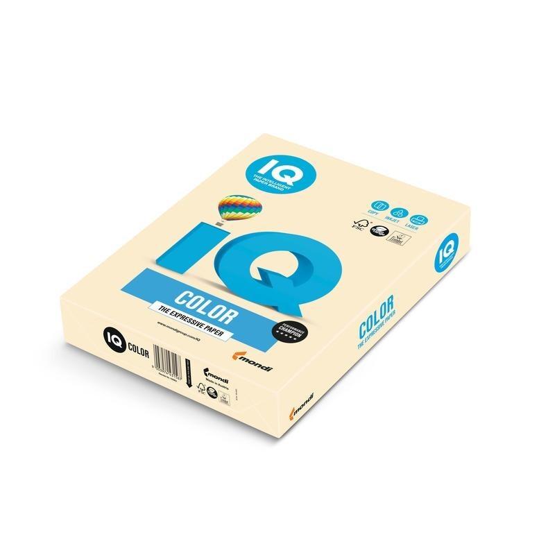 Цветная бумага для принтера IQ-Color A4 Pale Cream, 160 г/м2, CR20160