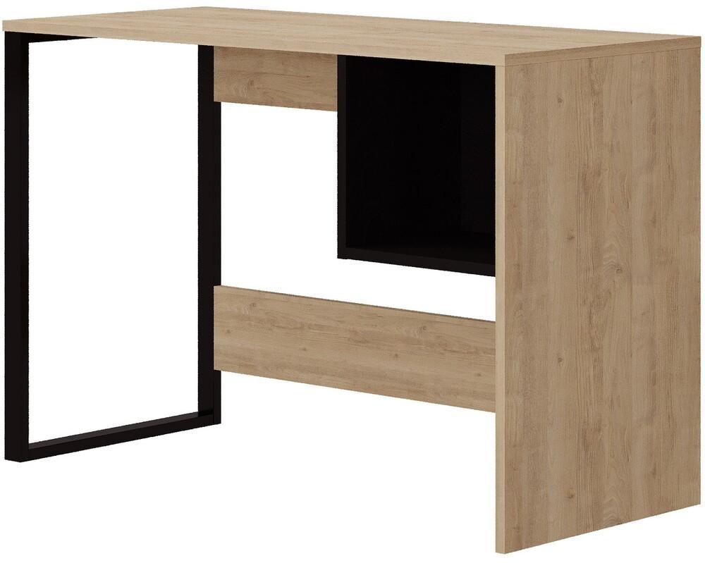 Письменный стол DECO Model 4 Black (Черный) / Sapphire Oak (Дуб)