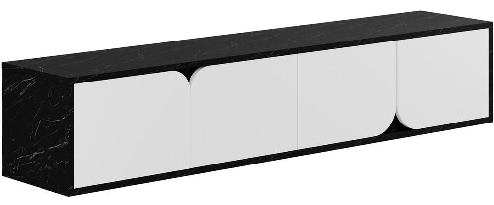 Tumba pentru televizor DECO Spark Lotus (Negru)
