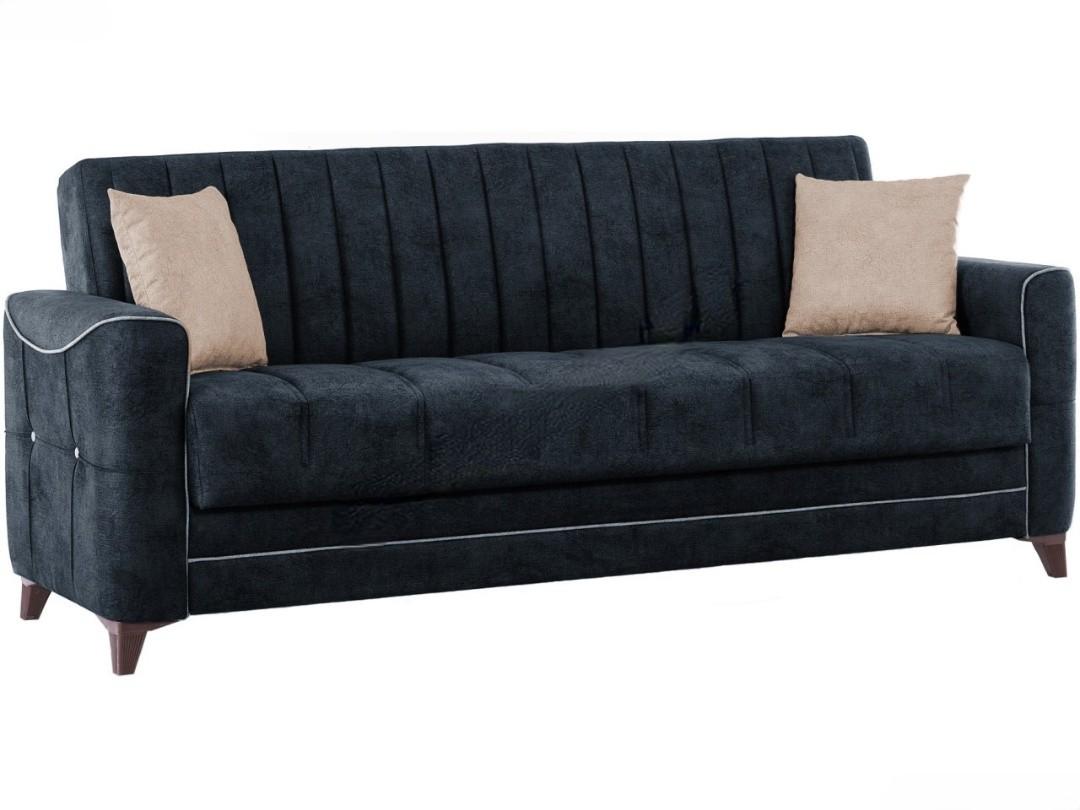 Диван Fabulous Acelya 3-местный 50-100 Gray-Blue