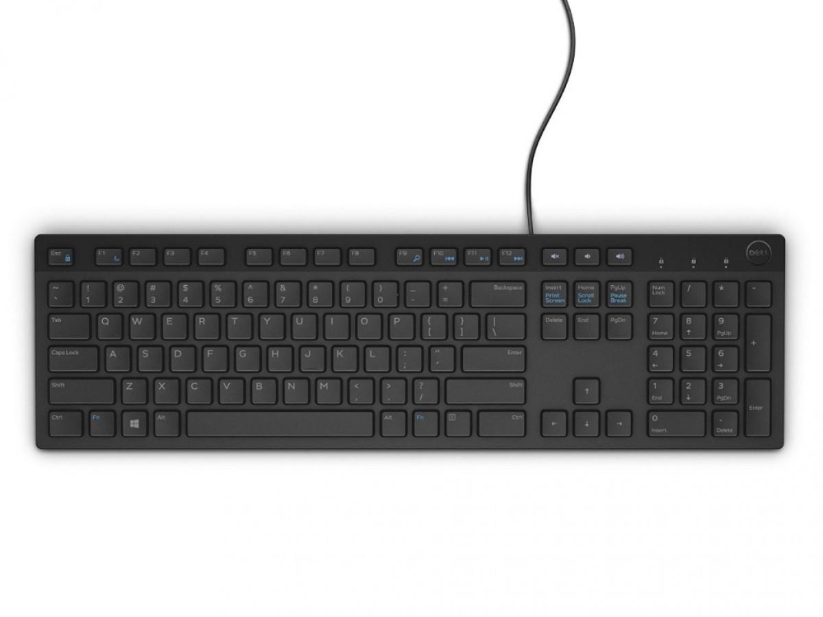 Клавиатурa DELL KB216 Multimedia Black