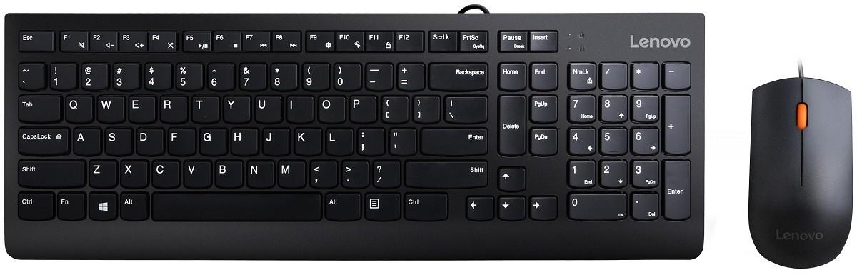 Set tastatura + Mouse Lenovo 300 USB Combo