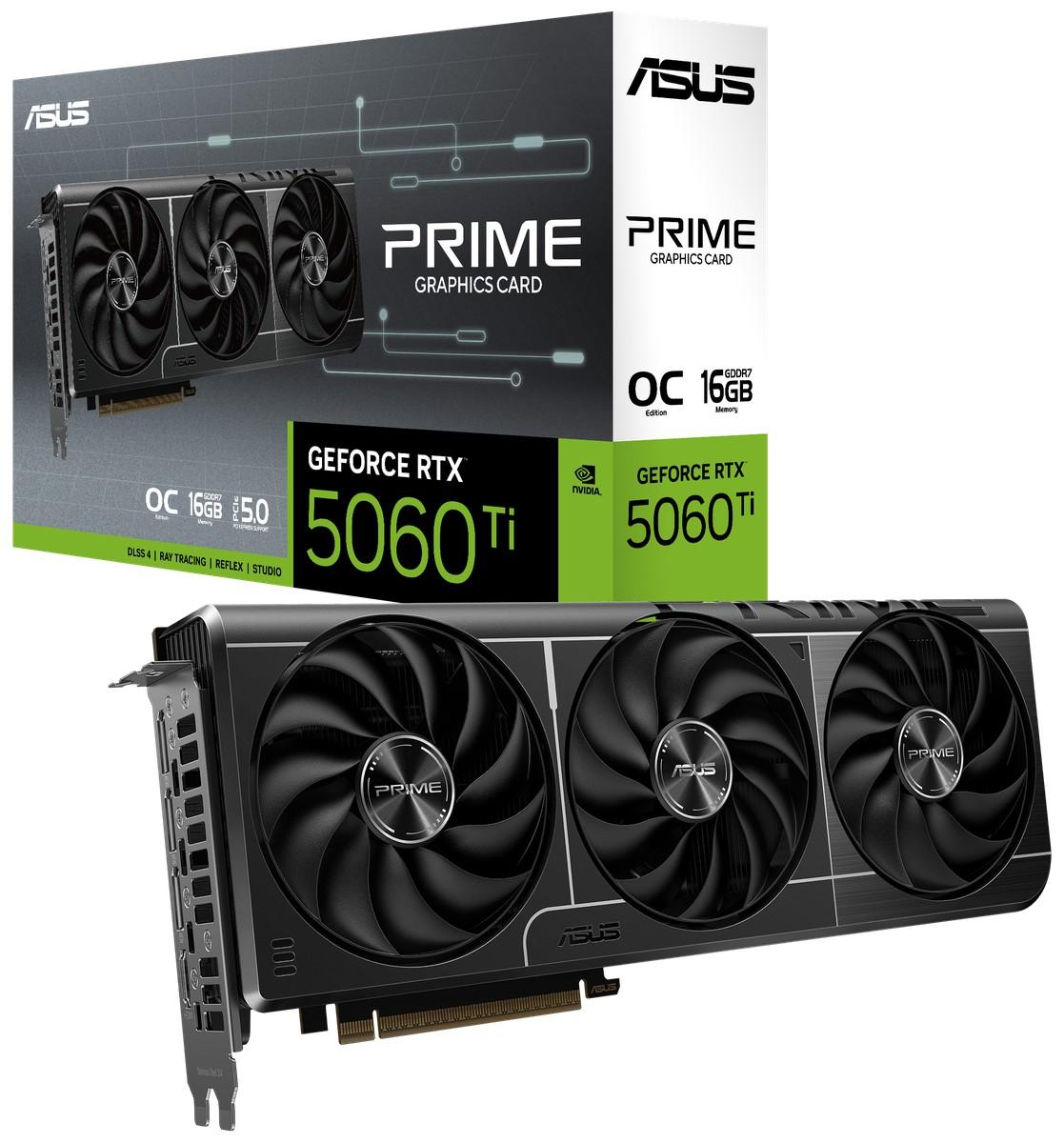 Видеокарта Asus PRIME-RTX5060TI-O16G